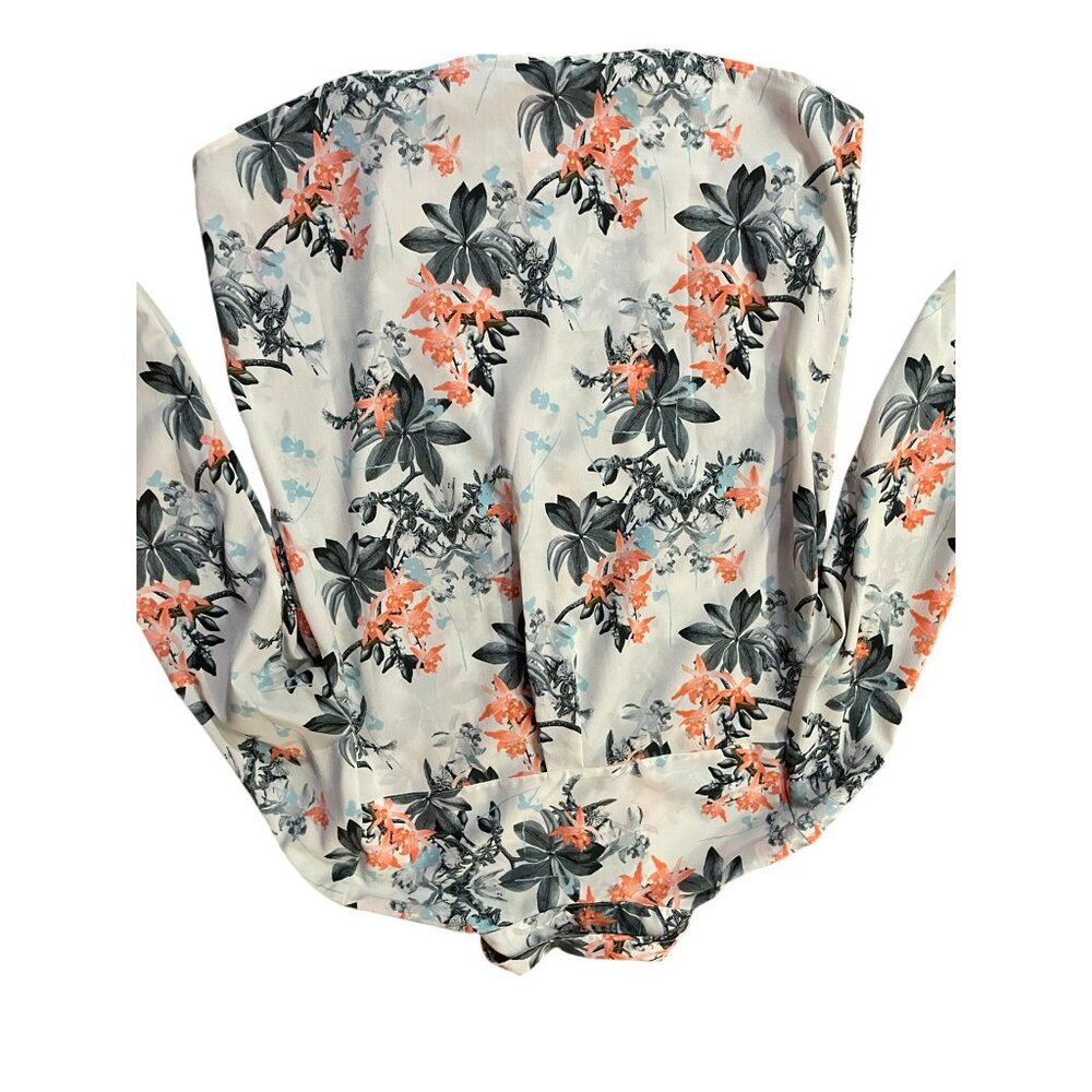 Talbots Nantucket Blouse Womens SP Petites Used Floral - Picture 12 of 16